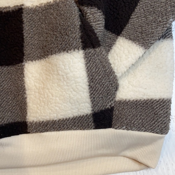 American Eagle Pullover Plaid Sweatshirt | S - Picture 2 of 6